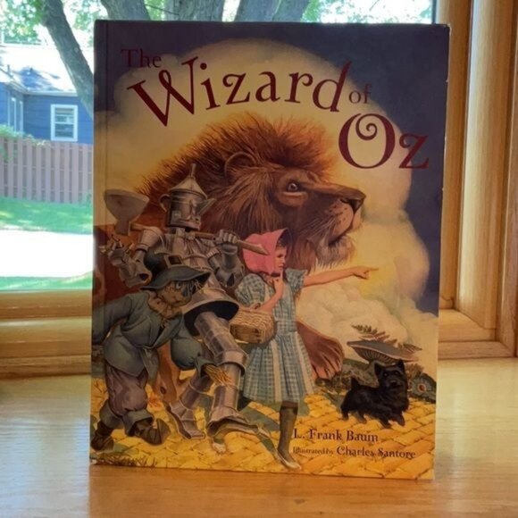 The Wizard Of Oz Hardcover Illustrated By Charles Santore #1 - Picture 1 of 4